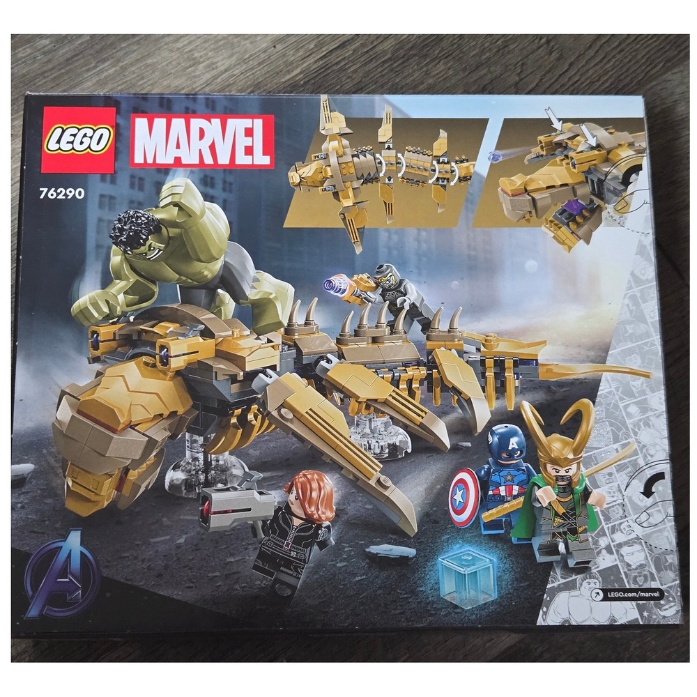 LEGO Marvel 76290 The Avengers vs. The Leviathan Infinity Saga Set New